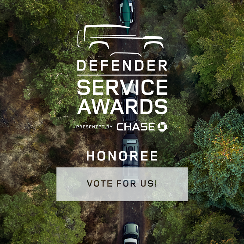 Defender Service Award Honoree logo