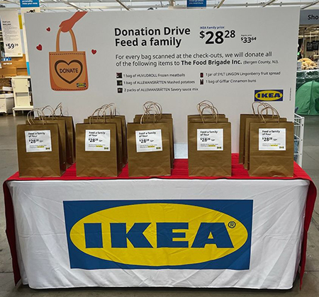 IKEA supports The Food Brigade with fundraiser