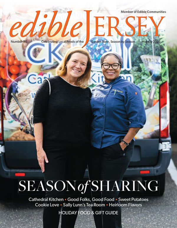 cover of Edible Jersey magazine